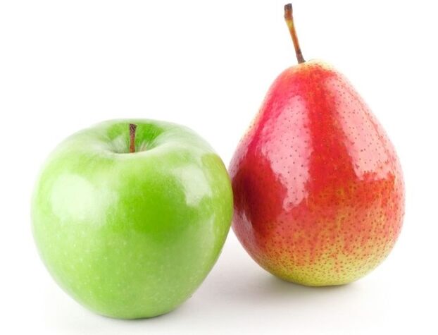 apel jeung pir pikeun diet dukan