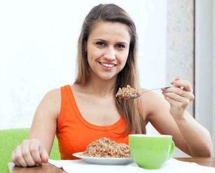 Kauntungan tina diet Scrwwheat