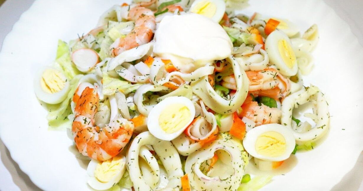 piring cumi dina diet protéin