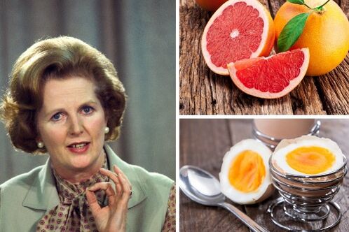 Margaret Thatcher sareng Kadaharan Diet Maggi